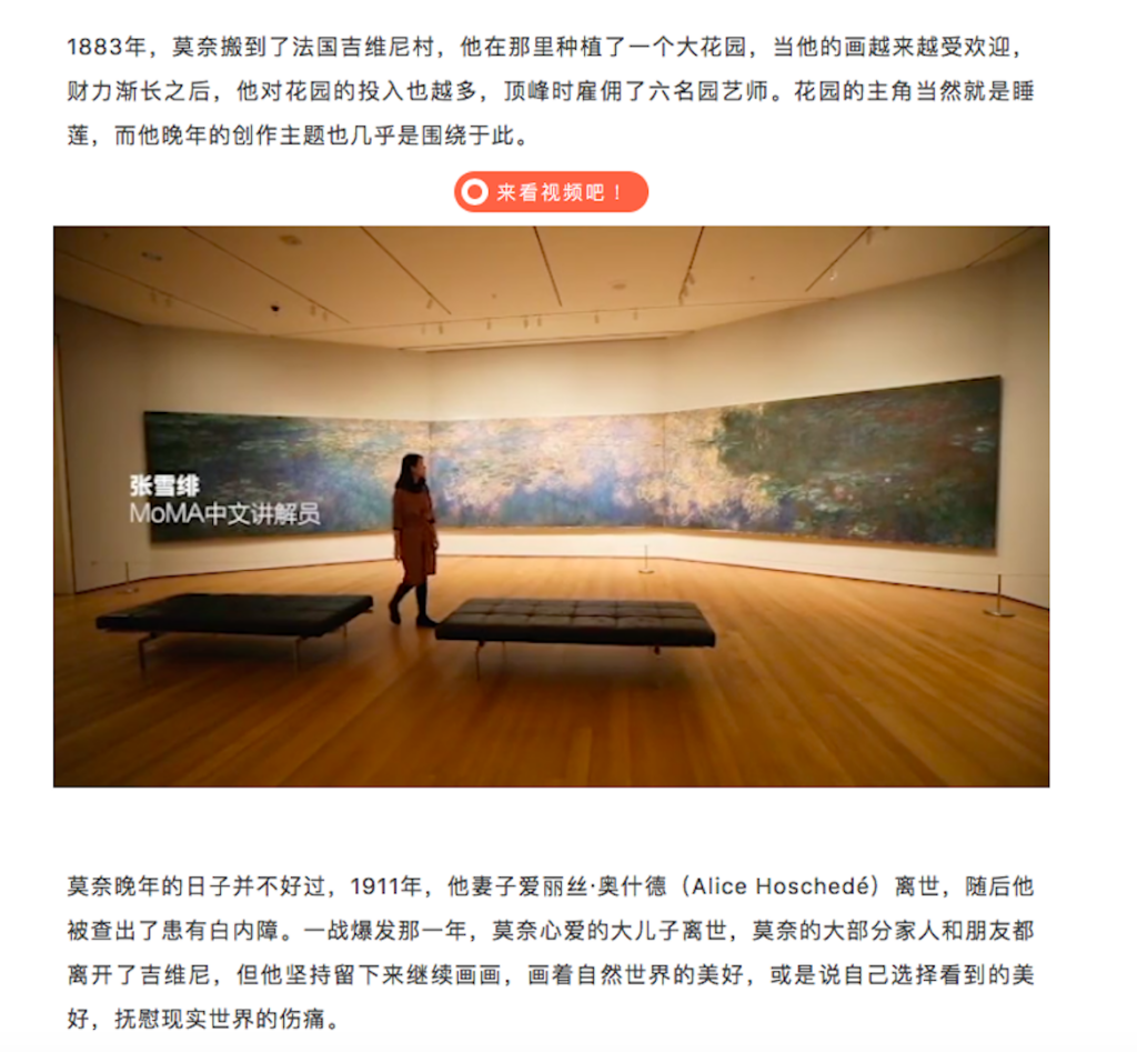 Sophie Zhang MoMA WeChat